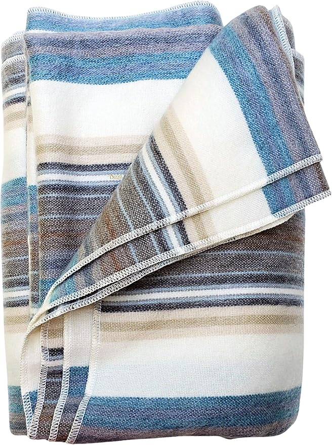 Alpaca Wool Throw Blanket | Super Soft, Lightweight, Breathable and by DAVLINA