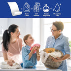Freelivity Laundry Detergent Sheets, 200 Loads Fragrance Free Eco-Friendly - Image 4