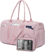 Women Weekender Travel Duffle Bag: Travel Duffel Overnight Bags by FOCDOD