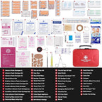 410 Piece Waterproof Hard Shell First Aid Kit - Image 2