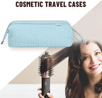 Shark Flex Style Case for Airwrap Hair Dryer Brush Revlon Hair Tools Travel Bag Carrying Case Flat Curling Iron Organizer (Light Blue)