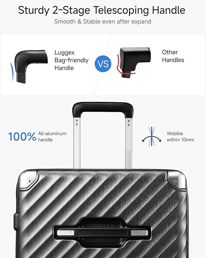 Trunk Luggage, Expandable PC Hard Shell Large Checked 28 Inch Suitcase - Image 10
