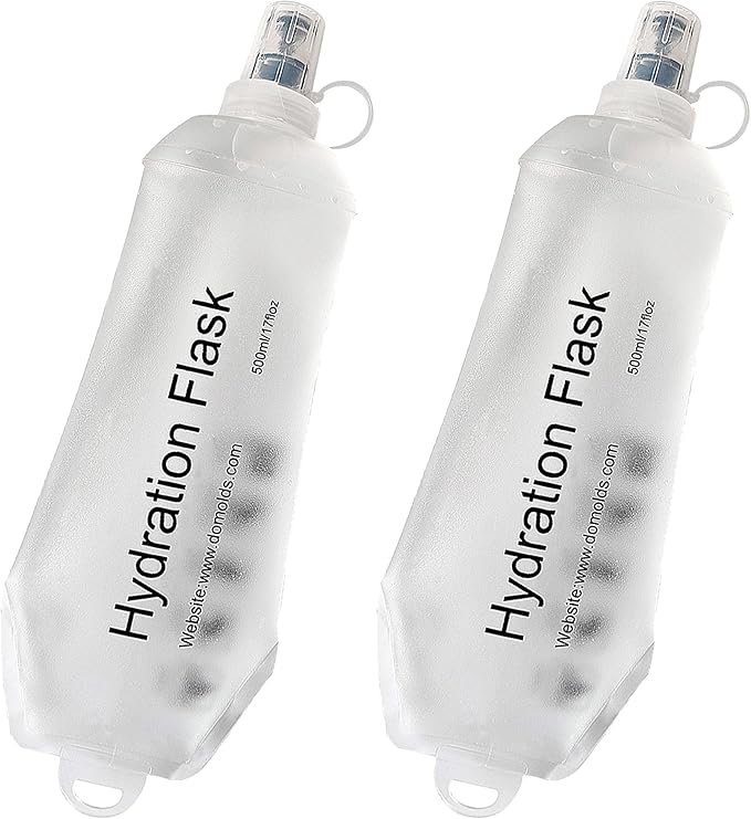 CLINTT 500ml Soft Flask, Foldable Running Water Bottle, TPU Folding Soft Water by CLINTT