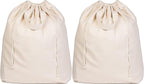 Canvas Laundry Bags by OrganicCottonMart