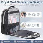 Multipocket TSA Black Travel Laptop Backpack - Image 5
