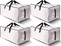 4 Pack Large Strong Moving Bags by HOMESURE