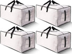 4 Pack Large Strong Moving Bags by HOMESURE