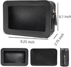 Clear Makeup Bag Small, TSA Approved Portable Toiletry Bag - Image 6