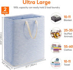 Lifewit 2 Pack Laundry Hamper Large Collapsible Laundry Basket, Freestanding - Image 3