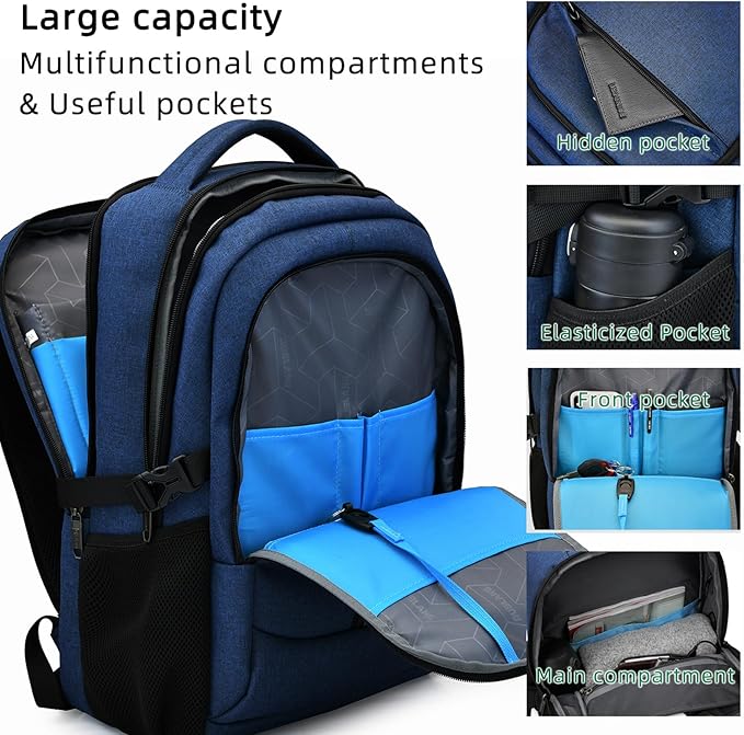 DUSLANG 17 Inch Laptop Backpack - Image 3