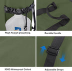 BALEINE 150L Laundry Bag Backpack, 900D Oxford Fabric Large Travel Laundry Bags - Image 4