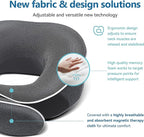 Travel Neck Pillow 100% Memory Foam – Airplane & Car Travel Essentials Kit - Image 4