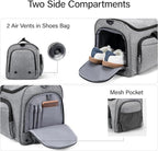 Hanke Carry on Garment Bags for Travel, Convertible Duffle Bag Luggage Bag - Image 3