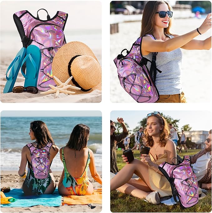 Reflective Hydration Backpack, Hydration Pack - Image 6