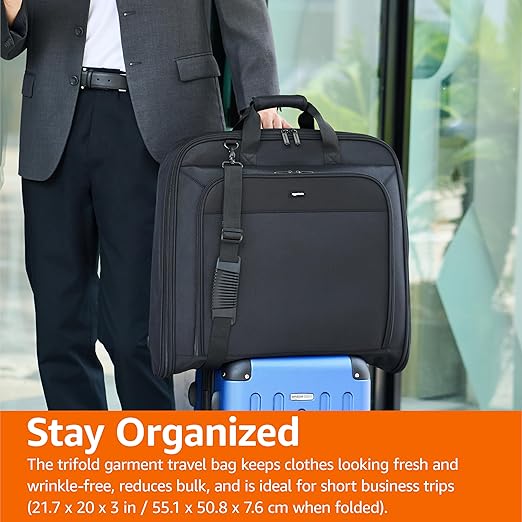 Amazon Basics 43" Premium Garment Bag - Image 6