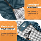 MEREZA Flannel Sleeping Bag for Adults XL, Large Wide Sleeping Bags for Camping - Image 6