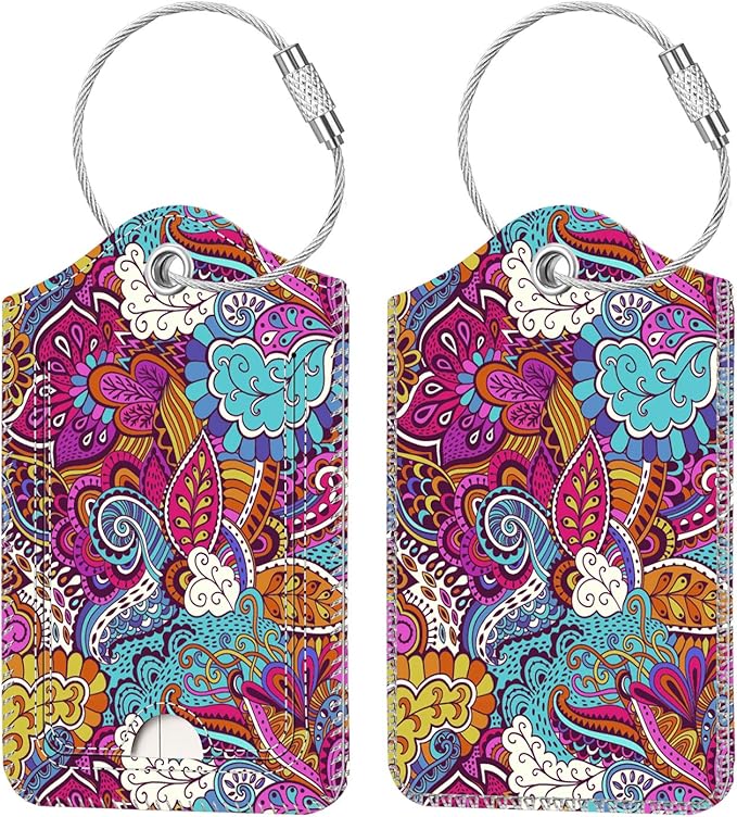 Fintie Luggage Tags, Privacy Cover ID Label by Fintie