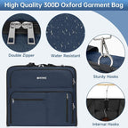 Garment Bags for Travel, Large Suit Travel Bag Convertible Travel Garment Bag - Image 5