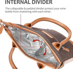 Tirrinia Insulated Wine Gift Carrier Tote - Image 3