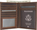 Polare Luxury RFID Blocking Leather Passport Holder Travel Wallet by polareoriginal