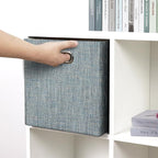 Posprica Storage Basket Bins, 11×11×11 Foldable Storage Cube Boxes Fabric Drawer - Image 8