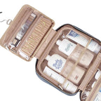 NISHEL Travel Toiletry Bag for women, Portable Hanging Organizer for Full-Sized - Image 4