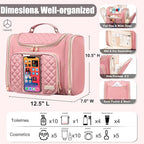 Travel Toiletry Bag for Women, Hanging Toiletry Bag, Bathroom Bag Portable - Image 5