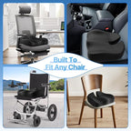 Seat Cushion, Extra Large Memory Foam Cushion - Image 7
