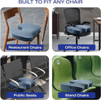 Skechers Memory Foam Seat Cushion, Office Chair Cushion - Image 7