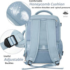 Travel Backpack for Women Men, Travel Laptop Backpack w/USB Charging Port - Image 7