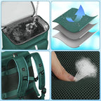 Backpack Cooler Insulated Leak Proof 35 Cans, 2 Insulated Compartments Thermal - Image 6