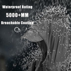 Coralrain Hooded Rain Poncho Lightweight Waterproof Unisex Raincoat Jacket - Image 2