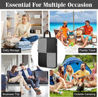 8 Set Compression Packing Cubes Travel, Lightweight Expandable Travel Cubes - Image 7