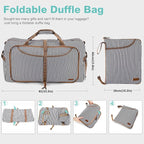 120L Duffle Bag for Travel, Large Foldable Waterproof Travel Duffel Bags - Image 2