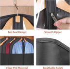Univivi Garment Bag Suit Bag for Hanging Clothes - Image 3