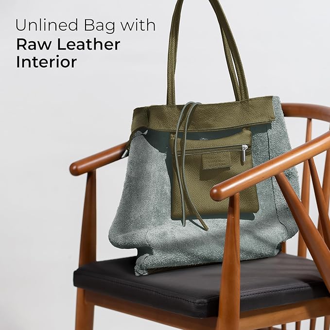 Italian Calf Leather Tote for Women - Image 5