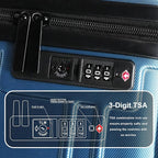 Luggage Sets 4 Piece, ABS PC Lightweight Suitcases - Image 3