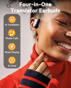 AI Translation Earbuds Real Time, 164 Languages & Accents, 4-in-1 Translator - Image 5