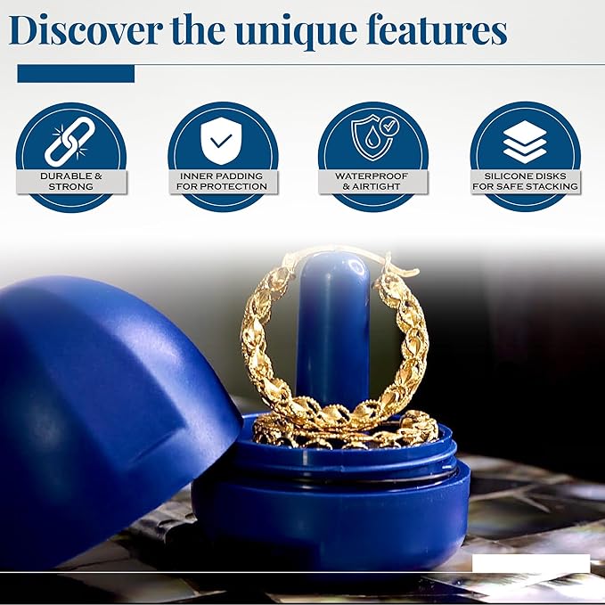 RING THING - Ring Holder Keychain, Jewelry Organizer and Storage, Portable - Image 3