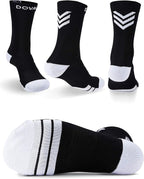 DOVAVA Dri-tech Compression Crew Socks, Comfort Boost Circulation - Image 2