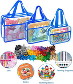 XEWEA Clear Travel Toiletry Bags, 3 Pack TSA Approved Transparent Makeup Bag - Image 8