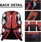 Lapsouno Large Backpack, Travel Laptop Backpack, Carry on Backpack, Sturdy 17 - Image 4