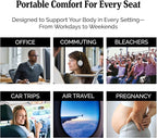 Gel and Memory Foam Seat Cushion – Office – Ergonomic Cushion Pad - Image 9