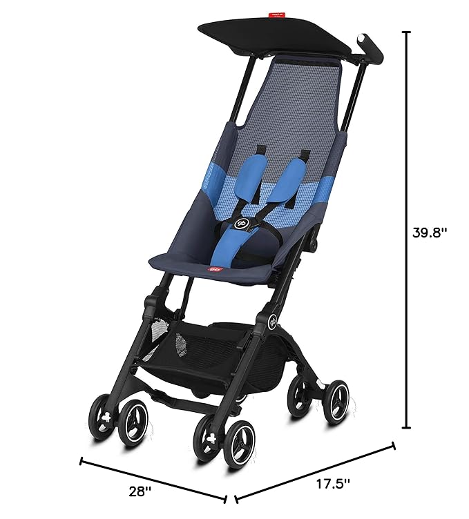 gb Pockit Air All Terrain Ultra Compact Lightweight Travel Stroller - Image 7