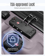 LIGHT FLIGHT Luggage Sets, 3 Piece Durable Suitcase Set - Image 5