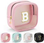 YOOLIFE Small Cosmetic Bag for Purse Mini Makeup Bag for Teacher Cute Clear by YOOLIFE