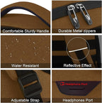 Laptop Backpack, Business Travel Anti Theft Slim Durable Laptops Backpack - Image 4
