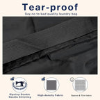 2-Pack Backpack Laundry Bags, Heavy Duty Laundry Bag Backpacks - Image 3