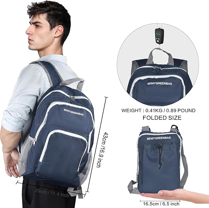 35L Foldable Waterproof Backpack - Image 5