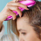 WYNK Gentle Detangling Hair Brush for Adults & Kids – 2 Pack, Painless for Wet or Dry Curly/Straight Hair, Reduces Breakage, Comfortable Scalp Feel